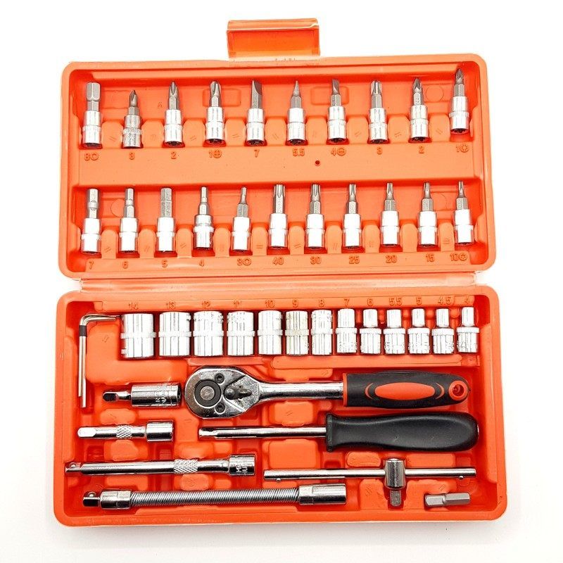 آچار بکس کریتور  مدل g 10046  مجموعه 46 عددی